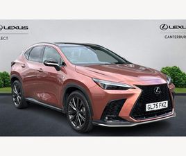 LEXUS NX NX 450H+ (75) 2.5 450H+ 18.1KWH F SPORT ECVT 4WD EURO 6 (START/STOP) 5DR