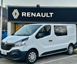 RENAULT TRAFIC CABINE RENAULT TRAFIC FG L1H1 1000 1.6 DCI 95CH CABINE APPROFONDIE GRAND CONFORT EURO6