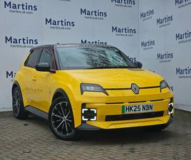 RENAULT 5 COMFORT RANGE 52KWH ICONIC FIVE AUTO 5DR