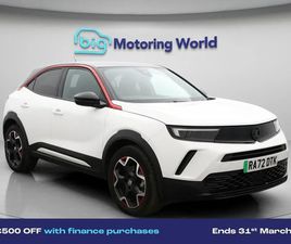 VAUXHALL MOKKA-E VAUXHALL MOKKA ELECTRIC 50KWH GS SUV 5DR ELECTRIC AUTO (136 PS) £500 TOWARDS YOUR FINANCE DEPO SUV 2023, 26058 MILES, £11500 - 33196312 - EXCHANGEANDMART.CO.UK