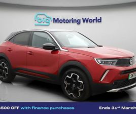 VAUXHALL MOKKA-E VAUXHALL MOKKA ELECTRIC 50KWH ULTIMATE SUV 5DR ELECTRIC AUTO (136 PS) £500 TOWARDS YOUR FINANCE DEPO SUV 2022, 43034 MILES, £10800 - 33197792 - EXCHANGEANDMART.