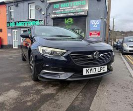 VAUXHALL INSIGNIA 1.6 TURBO D ECOTEC DESIGN NAV GRAND SPORT EURO 6 (START/STOP) 5DR