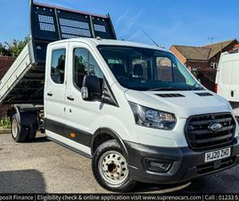 FORD TRANSIT 2.0 350 ECOBLUE LEADER TIPPER DOUBLE CAB 4DR DIESEL MANUAL RWD L3 EURO 6 (START/STOP) (1-WAY, 1-STOP) (165 PS)