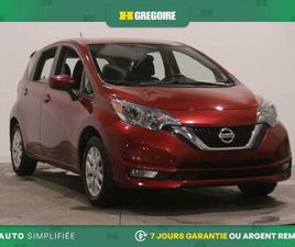 2019 NISSAN VERSA NOTE SV AUTO AC GR ELECT MAGS CAM RECUL BLUETOOTH