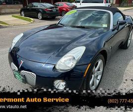 PONTIAC SOLSTICE USED 2007 PONTIAC SOLSTICE BASE 2DR CONVERTIBLE