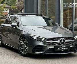 MERCEDES-BENZ A-RAZRED A 180 D AMG-PANORAMA-AMBIENT-BURMESTER-MEMORY-KAM