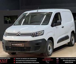 CITROEN BERLINGO VAN BLUEHDI S&S TALLA M CONTROL 100