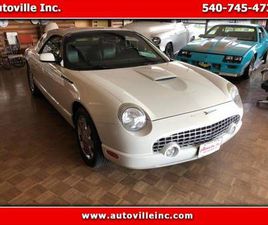 2002 FORD THUNDERBIRD 2DR CONV W/HARDTOP PREMIUM