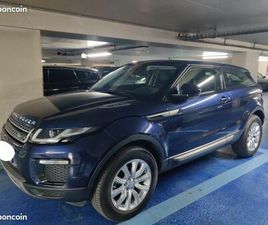 LAND ROVER RANGE ROVER EVOQUE COUPE ED4 RANGE ROVER EVOQUE COUPÉ 2.0 ED4 150 PURE – TOIT PANO, CUIR, TRÈS BON ÉTAT – 105 000 KM
