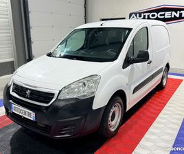 PEUGEOT PARTNER FOURGON 1.6 HDI 100 CH PACK CLIM 3 PLACES / RADAR DE RECUL / CARNET D'ENTRETIEN / GARANTIE