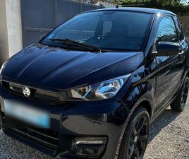 AIXAM E-CITY SPORT ÉLECTRIQUE 2022 - 14 200 KM - EXCELLENT ÉTAT - RÉVISION OK - NOIR MÉTALLISÉ