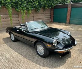 ALFA ROMEO SPIDER 2000 CODA TRONCA S2 1978