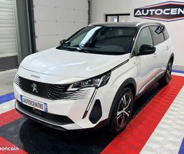 PEUGEOT 5008 2.0 HDI 180 CH GT PHASE 2 / CARPLAY / CAMERA DE RECUL / COCKPIT / 7 PLACES / CLIM AUTO / GARANTIE