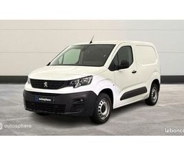 PEUGEOT PARTNER VÉHICULE UTILITAIRE OU SOCIÉTÉ STANDARD 650KG BLUEHDI 130CH S&S ASPHALT