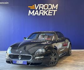 MASERATI GRANSPORT ÉTAT EXCEPTIONNELLE - RADAR DE RECUL - PACK CARBONE - CUIR ETENDU