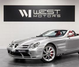 MERCEDES SLR ROADSTER 5.4 V8 626 – IMMAT FRANCE BAQUETS CARBONE ÉCHAPP. SPORT BOSE COLLECTOR 1 OF 500