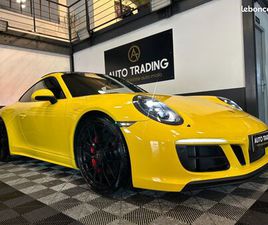 PORSCHE 911 PORSCHE 911 CARRERA COUPE 4 COUPE 3.0I 450 GTS PDK - SUIVI PORSCHE, TOIT OUVRANT, SIÈGES 18 POSITIONS, COMPTEURS CHRONO JAUN