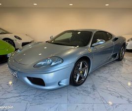 FERRARI 360 MODENA V8 400 CHEVAUX F1 / 34 500 KMS / FRANÇAISE