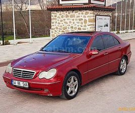 MERCEDES CLASSE C C 200 GALERIDEN MERCEDES - BENZ C 200 KOMPRESSOR AVANTGARDE 2001 MODEL BILECIK 480.000 KM KIRMIZI - 38272818 | ARABAM.COM