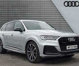 AUDI Q7 50 TDI AUDI Q7 SUV BLACK EDITION 50 TDI QUATTRO TIPTRONIC