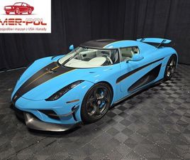 KOENIGSEGG REGERA INNY INNY KOENIGSEGG REGERA BASE 2021 5.0 BENZYNA 1500KM