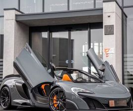 MCLAREN 675LT SPIDER V8 3.8 1 OF 500 SUIVI PACK CLUB SPORT PRO LIFT