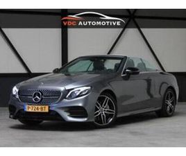 MERCEDES CLASSE E CABRIO E 200 MERCEDES-BENZ E-KLASSE CABRIO 200 AMG STOELKLIMA | AIRSCARF — MERCEDES-BENZ — MARKTPLAATS