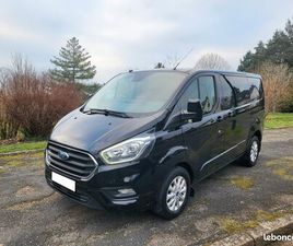 FORD TRANSIT CUSTOM 2L TDCI 170 CV LIMITED BLACK EDITION - 6 PLACES - HORS TAXE - 1 ÈRE MAIN