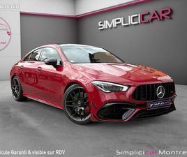 MERCEDES CLA COUPE 45 S AMG 8G-DCT 4MATIC+ FRANCAIS ENTRETENU PPF