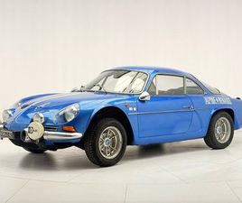ALPINE - A110 1600 S - NO RESERVE - 1973