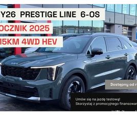 KIA SORENTO PRESTIGE LINE WERSJA MY2025, HEV AUTOMAT DOSTEPNY OD REKI W GD