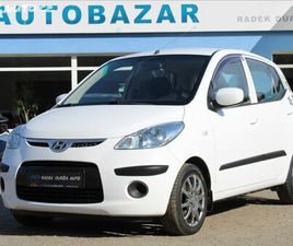 HYUNDAI I10 1,1 I NOVÉ V ČR,1.MAJITEL