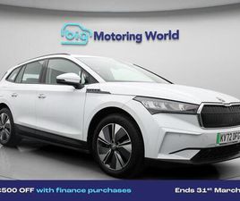 SKODA ENYAQ 62KWH 60 AUTO 5DR (DC120KW)