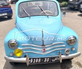 RENAULT AUTRE RENAULT 4 CV 1958 ESSENCE 454196 OCCASION À CASABLANCA MAROC