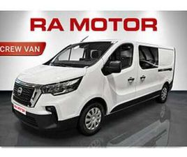 NISSAN PRIMASTAR CREW VAN | 6-SITS | N-CONNECTA | AUTOMAT