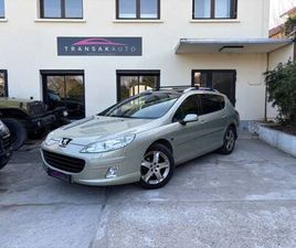 PEUGEOT 407 SW 2.0 HDI 16V 140CH FAP FÉLINE / 1ÈRE MAIN / ENTRETIEN COMPLET PEUGEOT / FULL OPTION / PEINTURE COMPLÈTE NEUVE