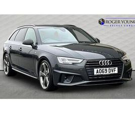 AUDI A4 AVANT 40 TDI 2020 2.0 TDI 40 BLACK EDITION AUTOMATIC 5DOOR