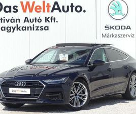 AUDI A7 SPORTBACK 55 TFSI QUATTRO S-TRONIC [5 SZEMÉLY] 142E.KM!