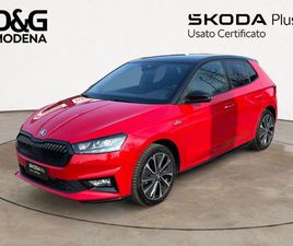 SKODA FABIA FABIA 1.0 TSI EVO 70KW MONTE CARLO