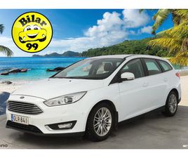 FORD FOCUS SW 1,5 TDCI 120 HV START/STOP POWERSHIFT A6 TITANIUM WAGON *LÄM. TUULILASI / VAKKARI / KOUKKU / TUTKAT*