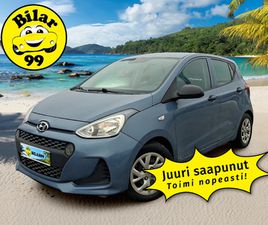 HYUNDAI I10 1,0 FRESH * 2OM SUOMIAUTO / LOHKO & SISÄPISTOKE / RATINLÄMMITYS / 2X RENKAAT - JUURI TULLUT TAMPEREELLE!