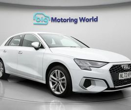 AUDI A3 SPORTBACK 40 TFSI E AUDI A3 1.4 TFSIE 40 SPORT SPORTBACK 5DR PETROL PLUG-IN HYBRID S TRONIC EURO 6 (S/S) 13KWH (204 PS) LEATHER HATCHBACK 2022, 16330 MILES, £18400 - 33196654 - EXC