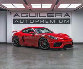 PORSCHE 718 CAYMAN GT4 SEGURIDAD