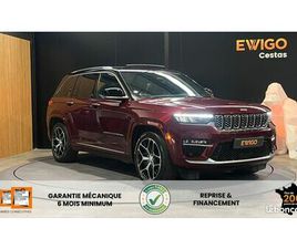 JEEP GRAND CHEROKEE 2.0 T 380CH 4XE HYBRID PHEV SUMMIT RESERVE AWD BVA / GARANTIE JEEP 06/26 / ENTRETIEN JEEP