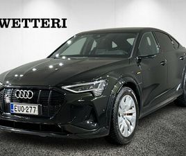AUDI E-TRON SPORTBACK S AUDI E-TRON SPORTBACK S QUATTRO - ** HUIPPU VARUSTEET! MM. BANG & OLUFSEN / KOUKKU / NIGHT VISION / VIRTUAALISET ULKOPEILIT **