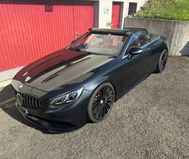 MERCEDES CLASSE S CABRIOLET S 63 AMG S 63 AMG CABRIOLET 4MATIC SPEEDSHIFT MCT