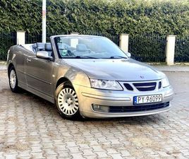 SAAB 9-3 KABRIOLET 1.8T 150KM | SZWEDZKA KLASYKA | ZADBANY POZNAŃ GRUNWALD • OLX.PL