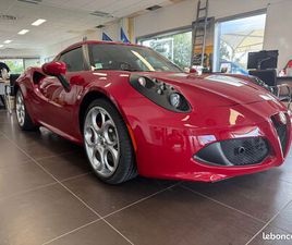 MAGNIFIQUE ALFA ROMEO 4C- STANDARD EDITION - 1750TBI 240CH TCT - ROUGE ALFA 289 - 1ERE MAIN - 1ERE IMMAT - 2655 KMS - FUTUR COLLECTOR -