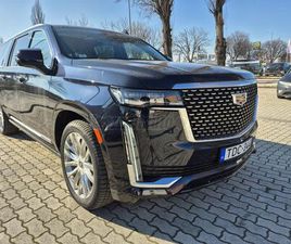 CADILLAC ESCALADE CADILLAC ESCALADE 6.2 V8 ESV SPORT PLATINUM (AUTOMATA) TELJESEXTRA!GARANCIÁLIS!S MENTES!