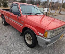 1987 MAZDA B2200 PICKUP. RED. VERY SOLID!